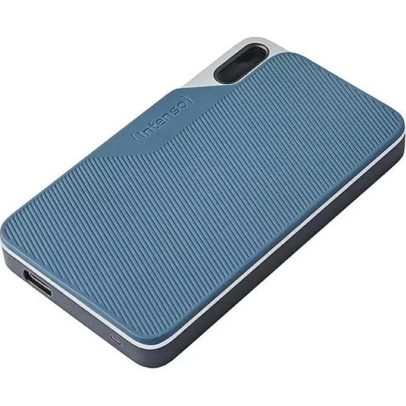 Intenso TX100 Portable SSD, 500 GB, USB 3.2, Anthrazit/Blau