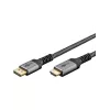 Goobay 65268 Video-Kabeladapter 1 m DisplayPort HDMI Grau (65268)