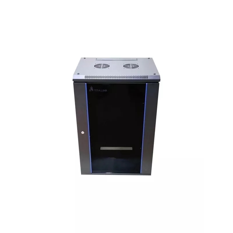 Wandschrank Extralink Rackmount cabinet 15U 600x450 schwarz mit Schlüsselschloss und Rack-Schienen