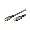 Goobay 65269 Video-Kabel-Adapter 2 m DisplayPort HDMI Grau (65269)