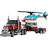 LEGO Creator 3-in-1 31146 Tieflader mit Hubschrauber