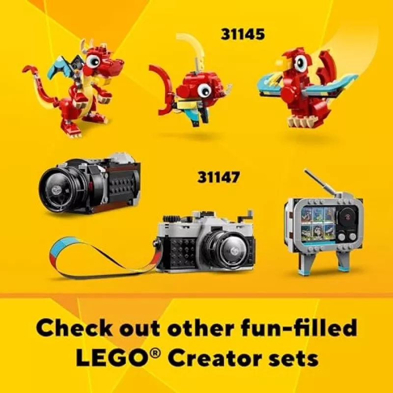 LEGO Creator 3-in-1 31146 Tieflader mit Hubschrauber
