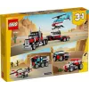 LEGO Creator 3-in-1 31146 Tieflader mit Hubschrauber