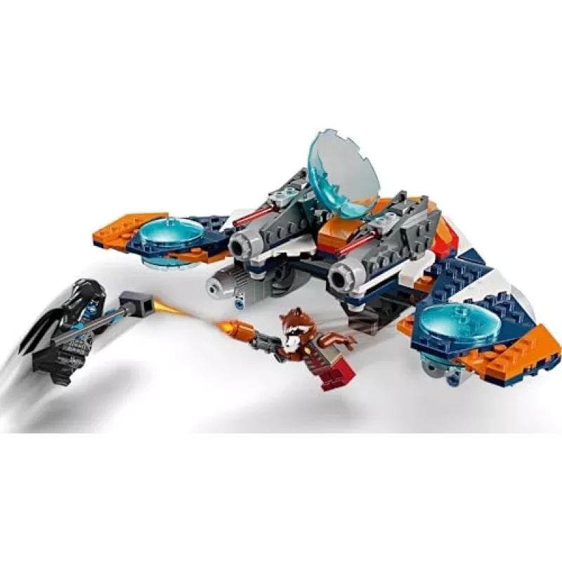 Konstruktionsspielzeug LEGO Marvel Super Heroes Rocket Raumschiff 76278 – Rocket und Ronan Set