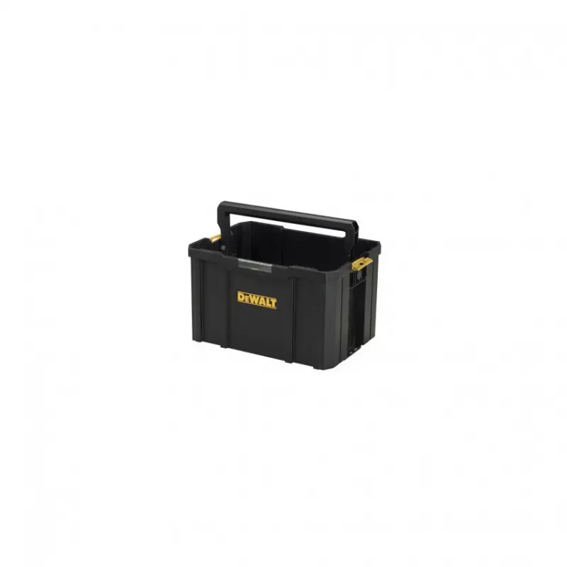 DeWALT DWST1-75654 Toughsystem DS280 Werkzeugkiste mit Griff, Kunststoff, schwarz