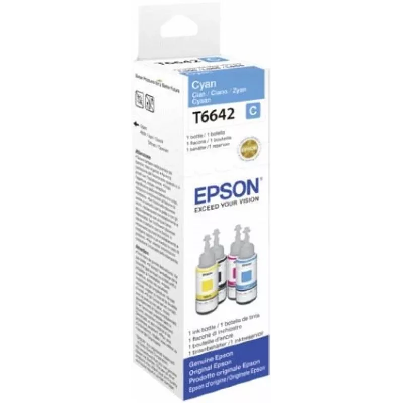 Epson T6642 70 ml Cyan Tintenflasche