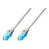 DIGITUS - Patch-Kabel - RJ-45 (M) zu RJ-45 (M) - 25 M - UTP - CAT 5e - Geschirmt, Snagless - Grau