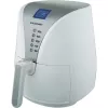 Blaupunkt AFD-601 Heißluftfritteuse, 4 l, 1500 W, 150–200 °C, 1-h-Timer, Display, Weiß