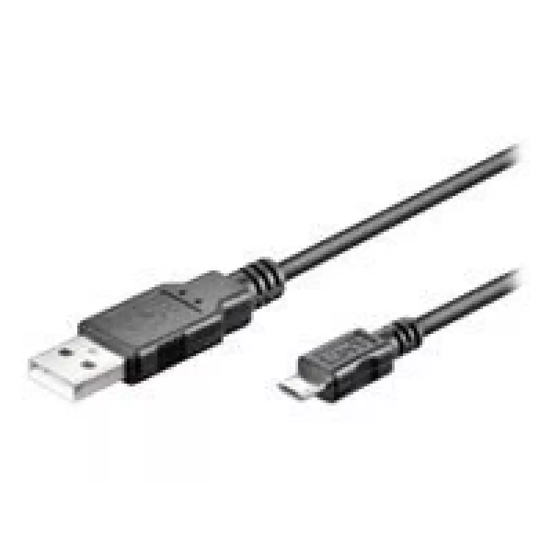 Wentronic 93918 Mobiltelefonkabel Schwarz