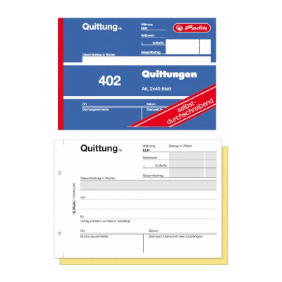 Geschäftsformulare & Register