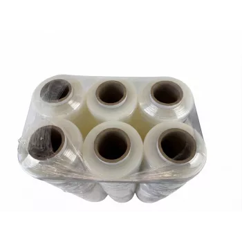 BSTECH Stretchfolie transparent 3kg x6 Rollen