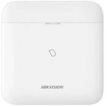 Hikvision AX PRO Hybrid Wireless Control Panel, 96 Wireless Zones, 8 Wired Zones, Wi-Fi, 868 MHz, 4G, Weiß (DS-PWA96-M-WE)