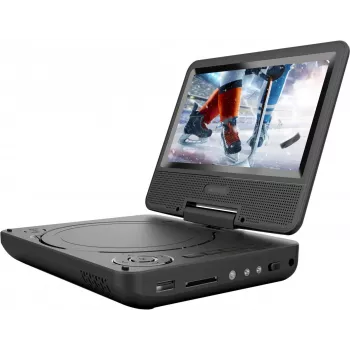 SENCOR SPV 2075 7-Zoll tragbarer DVD-Player mit USB/SD, 7-Zoll-LCD-Display