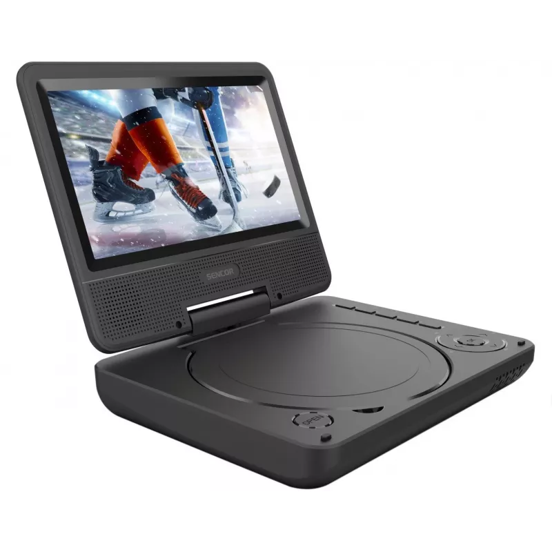 SENCOR SPV 2075 7-Zoll tragbarer DVD-Player mit USB/SD, 7-Zoll-LCD-Display