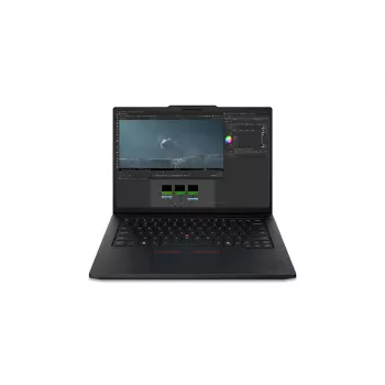 Lenovo ThinkPad P14s Gen 7 (Intel) 21XJ0010PB Mobile Workstation, 14,5 Zoll IPS 120Hz, Intel Core Ultra 7 366H, 64GB LPDDR5x, 1TB SSD, NVIDIA RTX PRO 1000 Blackwell 8GB, Windows 11 Pro, englische Tastatur