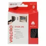 VELCRO VEL-EC60215 selbstklebendes Klettband, 20 mm x 2,5 m, Schwarz
