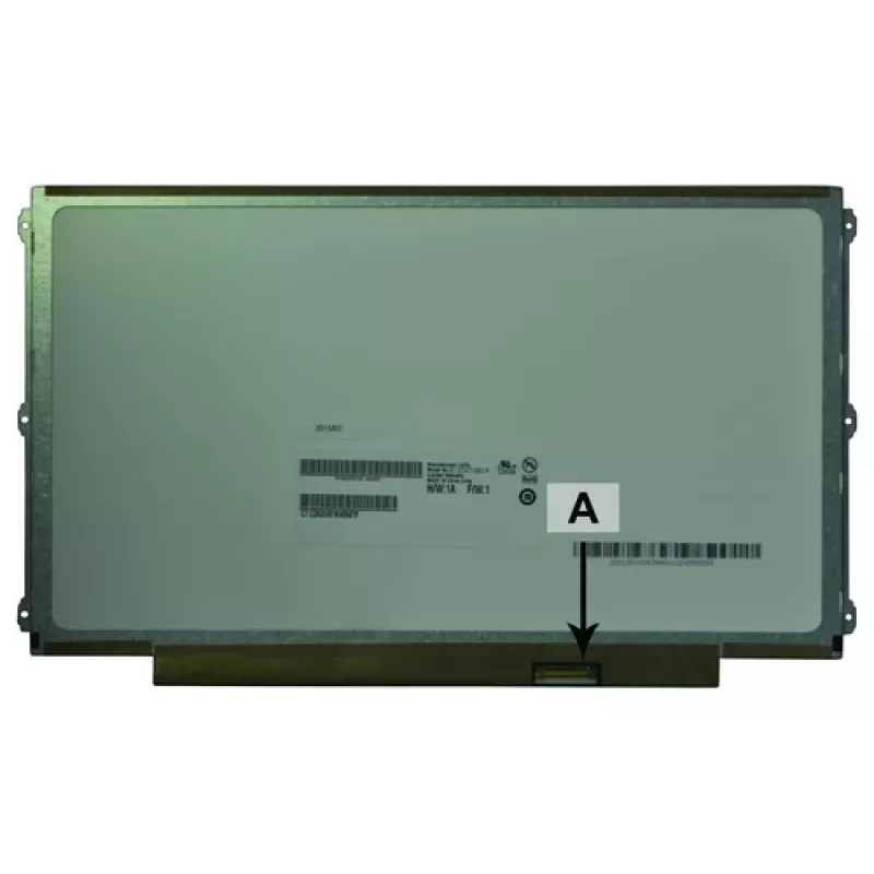 2-POWER SCR0498B 12,5 Zoll WXGA LED Display für HP EliteBook