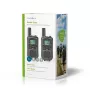 Nedis Walkie-Talkie-Set WLTK0500BK 5 km Reichweite 8 Kanäle PMR446