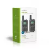 Nedis Walkie-Talkie-Set WLTK0500BK 5 km Reichweite 8 Kanäle PMR446