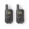 Nedis Walkie-Talkie-Set WLTK0500BK 5 km Reichweite 8 Kanäle PMR446
