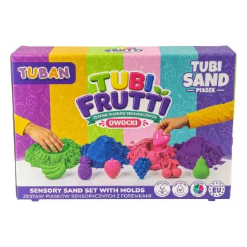 Tuban Sensorischer Sand Tubi Frutti Set