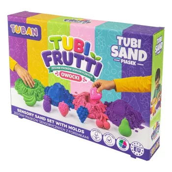 Tuban Sensorischer Sand Tubi Frutti Set