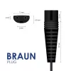 Akyga AK-PD-02 Netzteil für Braun Rasierer und Trimmer, 5,9 V, 600 mA, 3,5 W, 1,5 m
