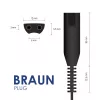 Akyga AK-PD-08 Netzteil für Braun Silk-épil 5 / 7 / 9 Epilierer, 12 V / 0,4 A, 4,8 W, 1,5 m
