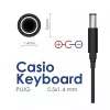 Akyga AK-PD-32 Netzteil für Casio Keyboards, 9 V, 1 A, 9 W, 5,5 x 1,4 mm, 1,5 m