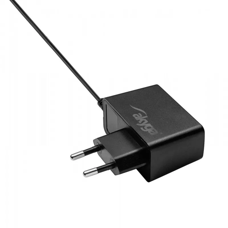 Akyga AK-PD-33 Netzteil für ELZAB Jota / K10 / Mini E Registrierkassen, 12 V, 1 A, 12 W, 5,5 x 2,1 mm, 1,5 m