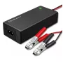 Qoltec Automatic Battery Charger for AGM GEL STD | Rectifier 12V | 2A | 24W | LED | Cable 1,8m