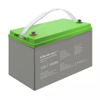 Qoltec 53077 USV-Batterie versiegelte Blei-Säure (VRLA) 12V 100Ah