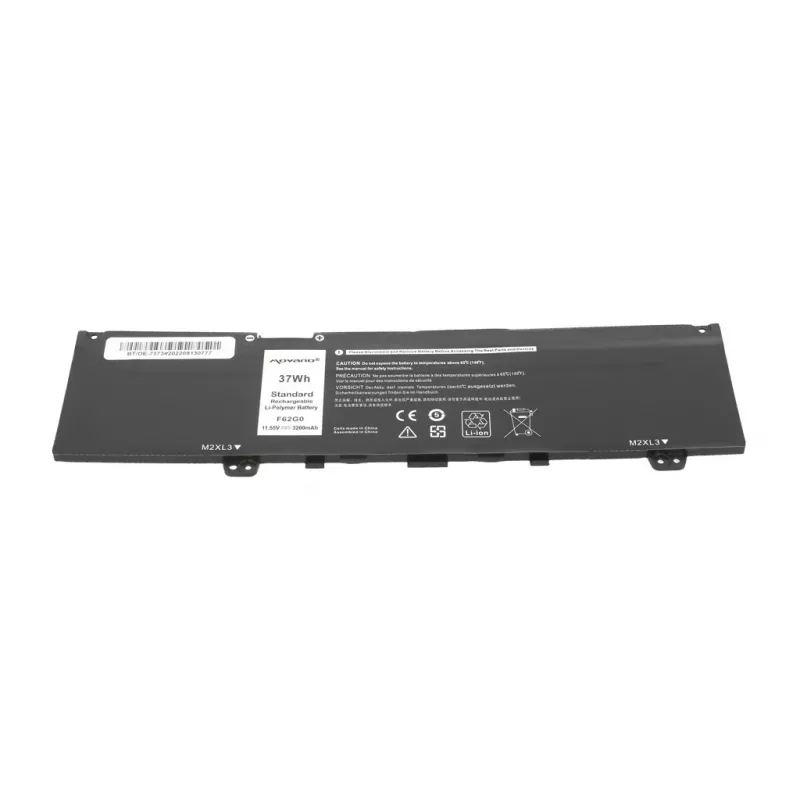 MITSU Akku Y5XF9 für Dell Inspiron 13 5370 7373 7386 - 3200 mAh (37 Wh)