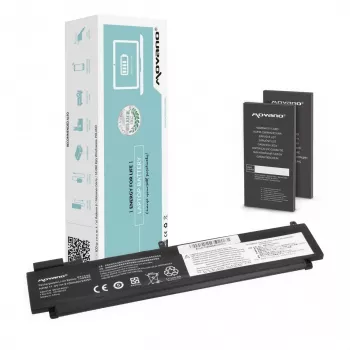 MITSU Akku für Lenovo ThinkPad T460s T470s - Rückseite - 2100 mAh (24 Wh)