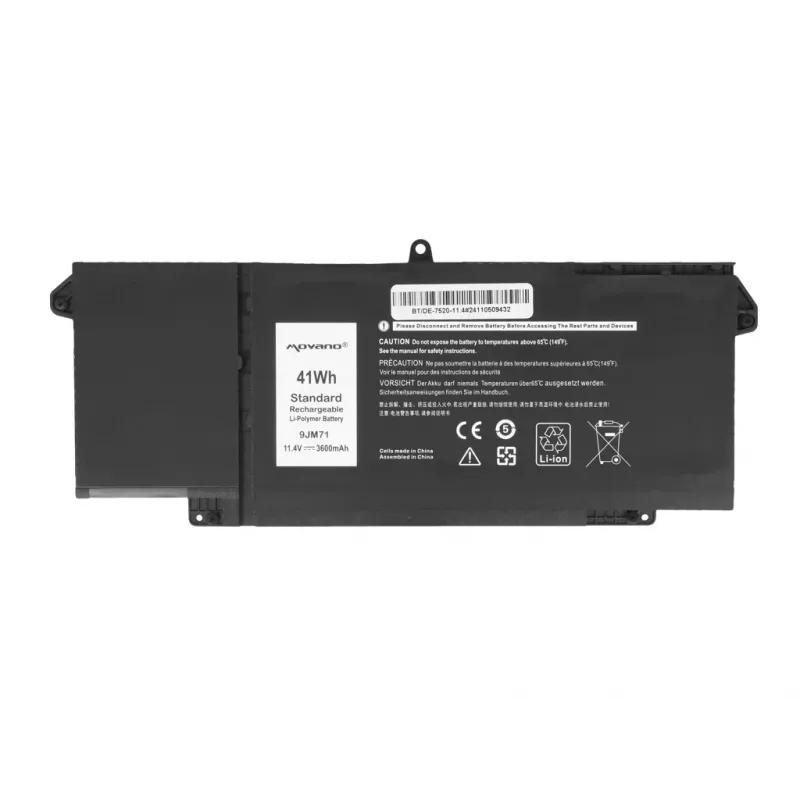 MITSU Akku 9JM71 7FMXV für Dell Latitude 5320 7320 7420 7520 - 3600 mAh (41 Wh)