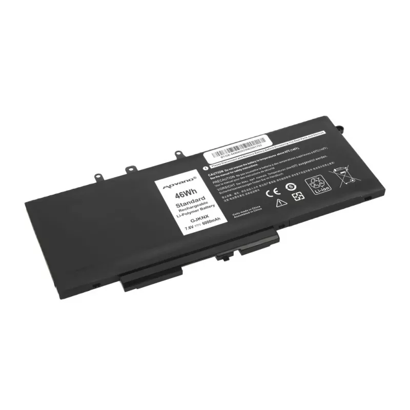 MOVANO Akku GJKNX für Dell Latitude 5280 5480 5490 5590 - 6000 mAh (46 Wh)