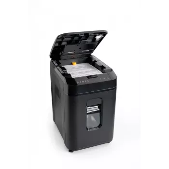 WALLNER Aktenvernichter AF160 C4 Cross-Cut, 160 Blatt automatischer Einzug, Sicherheitsstufe P-4, 30 L Behälter
