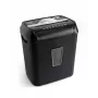 Wallner XD1010C Cross-Cut Shredder, 10 Blatt, 21 L, Schwarz