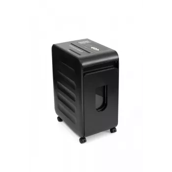 Wallner MR 2208 C2 Cross-Cut Paper Shredder, 8 Sheets, 15 L, Black