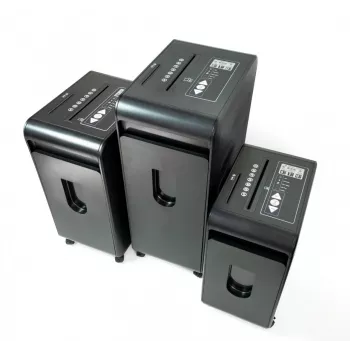Wallner MR 2817 C4 Cross-Cut Shredder, 10 Blatt, 21 L, Schwarz