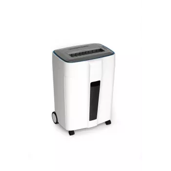WALLNER Aktenvernichter HD-120 C2 Cross-Cut Papierschredder, 12 Blatt, 21L, Schwarz