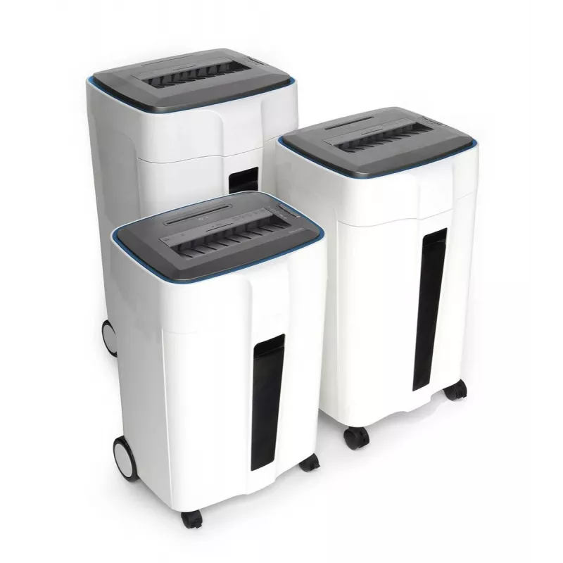 WALLNER Aktenvernichter HD-120 C2 Cross-Cut Papierschredder, 12 Blatt, 21L, Schwarz