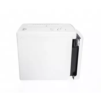 WALLNER Aktenvernichter EF910 C4 Cross-Cut Papierschredder, 6 Blatt, 10 L Behälter, Schwarz