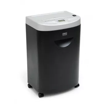 WALLNER Aktenvernichter JP 820S Cross-Cut, 8 Blatt, 15 L, Schwarz