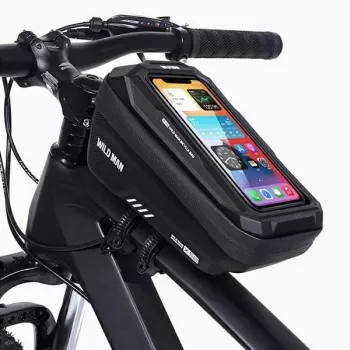 WILDMAN XS2 1L Fahrrad-Rahmentasche Schwarz