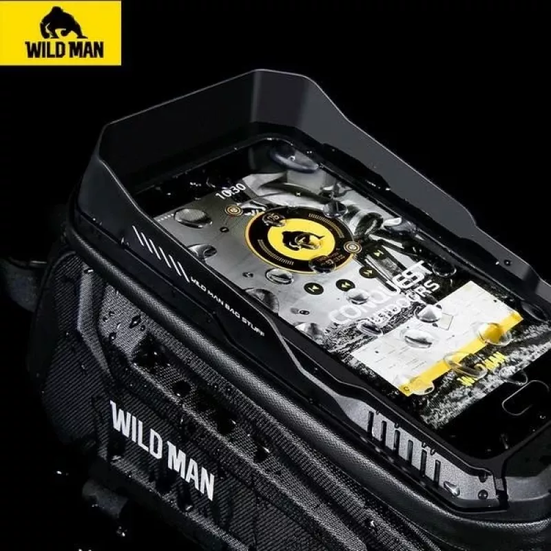 WILDMAN XT5 Rahmentasche, Schwarz