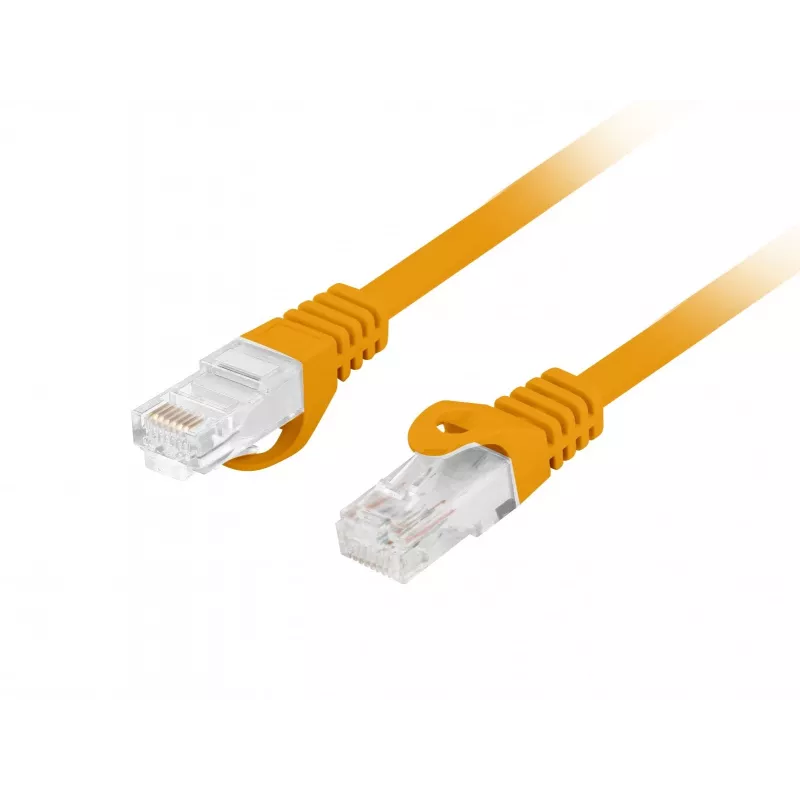 LANBERG Cat.6 UTP LSZH Patchkabel 20m Orange Fluke Passed