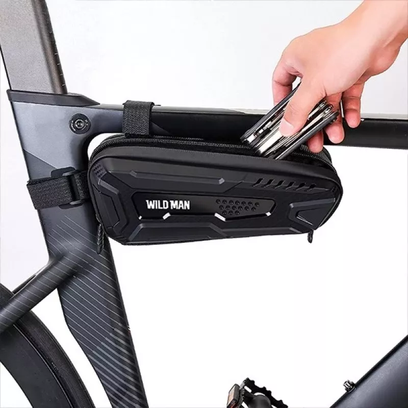 WILDMAN M M40 Rahmentasche, Schwarz