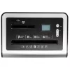 DELI E9917EU Cross-Cut Papier-Schredder, 10 Blatt, 20L, Schwarz