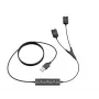 Yealink USB/QD Trainer Cable für YHS-Serie (USB auf QD) - Schwarz